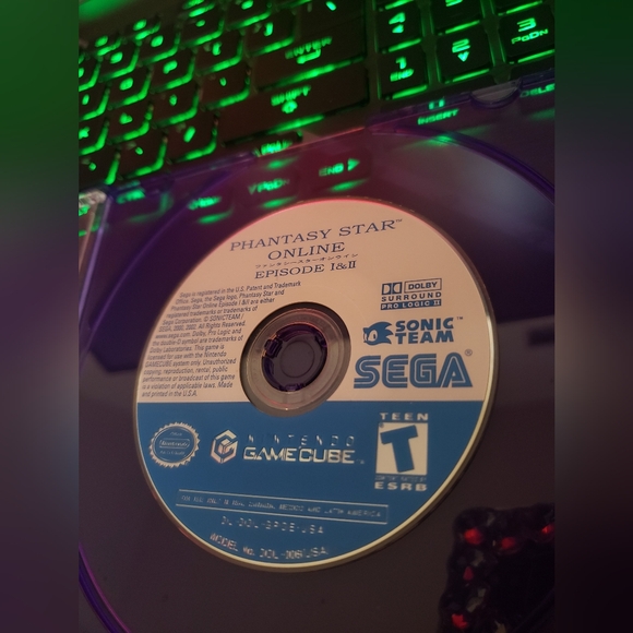 Phantasy Star Online Game Disc ONLY Nintendo Gamecube